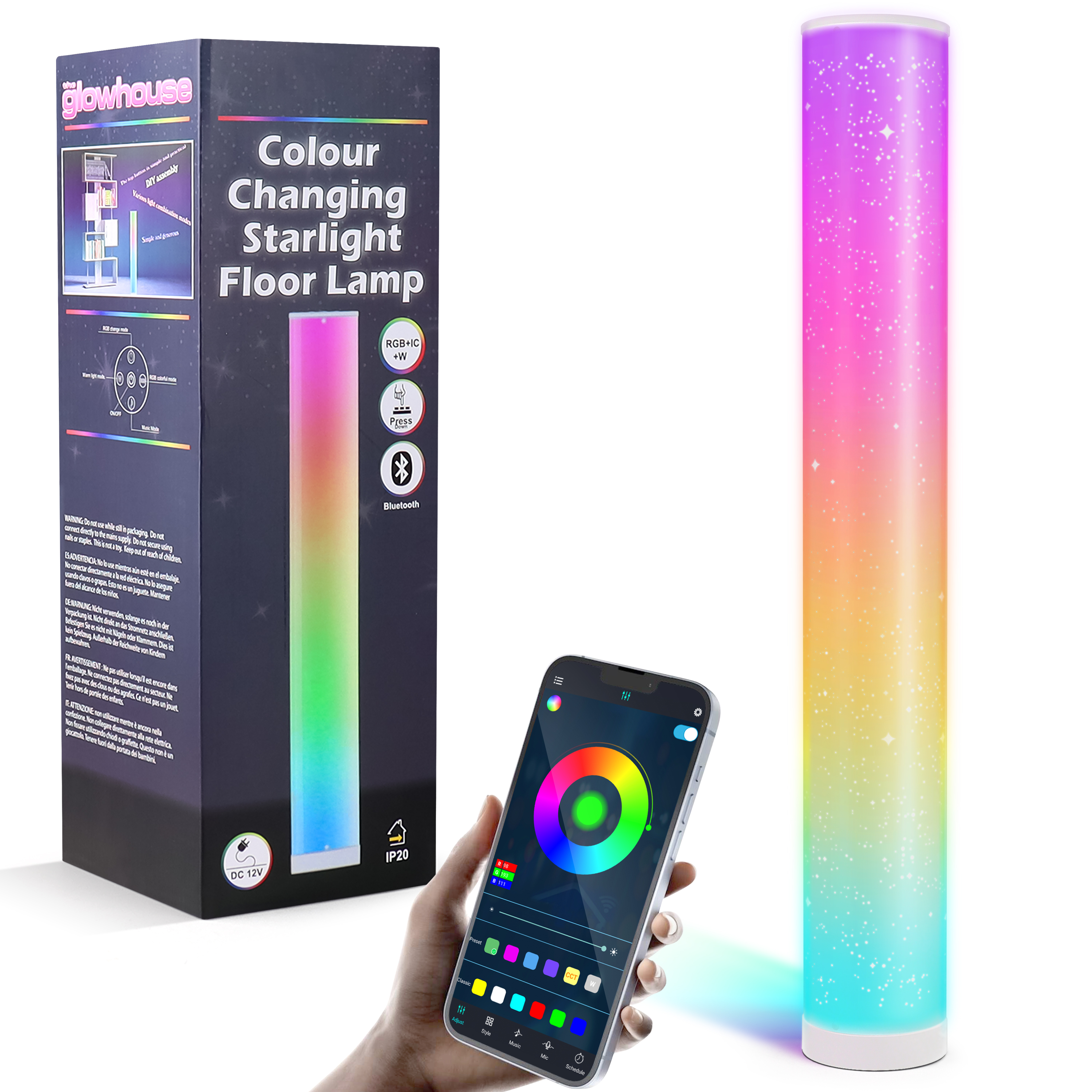 img-Starlight Colour Changing Floor Lamp-0